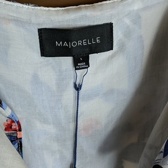 NWT Revolve x Majorelle Floral Print Mini Wrap Dress - Picture 10 of 15